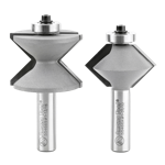 Amana 55466 90 DEGREE EDGE BANDING BIT SET