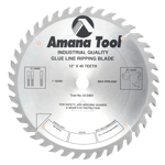 Amana 612401 12"/40T GLUE RIP TCG 1"  BORE