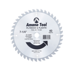 Amana PC-620 7-1/4"/40T PLASTIC CUTTING TCG