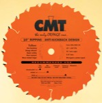 CMT 201.020.08 8" X 20T Ftg Ripping Saw Blade With 5/8" Arbor (.126 Kerf)