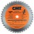 CMT 251.045.12 12" Diameter X 45T ATB Industrial Thin Kerf General Purpose Miter Saw Blade With 1" A