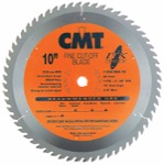 CMT 252.060.10 10" Diameter X 60T ATB Industrial Thin Kerf Fine Cut-Off Saw Blade With 5/8" Arbor (.