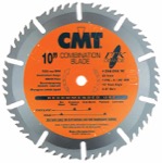 [CMT 256.030.07-X10]  7-1/4" Diameter X 30T ATB Industrial Thin Kerf Combination Table Saw Blade With 5/8" Arbor (.075 Kerf) (10 Pcs)