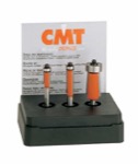 CMT 806.001.11 3-Pcs Flush Trim Bit Set