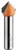 CMT 815.660.11 5/8" Diameter 90 Degree X 1/2" Cutting Length 2-Flute V-Groove Router Bit With 1/2" S