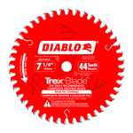 Diablo D0744CD 7 1/4 X 44 TREX BLADE