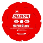 Diablo D1208DH 12" X 8t Pcd Fiber Cement Hardi Blade