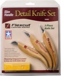 Flexcut KN400 Slim Handle Detail Knife Set