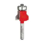 Freud 41-402  7/8" Diameter Two Flute Flush And 45-Degree Bevel Trim Router Bit (1/4" Shank)