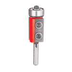 Freud 43-108  3/4" Diameter Insert Flush Trim Router Bit (1/4" Shank)