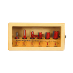 Freud 91-102  Six Piece Straight Router Bit Set (1/2" Shank)