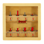 Freud 96-100  Eight Piece Dovetail Router Bit Set For Incra Jig (1/4" Shank)