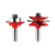 Freud 99-281  7/32" Radius X 7/8" Height Ogee Recoverable Bead Glass Door Router Bit Set (1/2" Shank