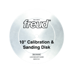 Freud CD010 10" Calibration & Sanding Disk With 5/8" Arbor
