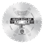 Freud LM72M014 14" Diameter X 30T Flat Heavy-Duty Rip Carbide-Tipped Saw Blade With 1" Arbor (.169 K