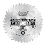 Freud LU72M009 9" Diameter X 36T ATB General Purpose Carbide-Tipped Saw Blade With 5/8" Arbor (.126 