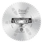 Freud LU72M016 16" Diameter X 60T ATB General Purpose Carbide-Tipped Saw Blade With 1" Arbor (.150 K