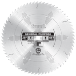 Freud LU72M018 18" Diameter X 66T ATB General Purpose Carbide-Tipped Saw Blade With 1" Arbor (.157 K