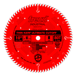 Freud LU74R010 10" Diameter X 80T ATB Thin Kerf Ultimate Crosscut Carbide-Tipped Saw Blade With 5/8"