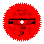 Freud LU79R007 7" Diameter X 60T Hi-ATB Thin Kerf Ultimate Plywood & Melamine Carbide Tipped Saw Bla