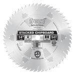 Freud LU81M014 14" Diameter X 56T TCG Heavy Duty Multipurpose Carbide-Tipped Saw Blade With 1" Arbor