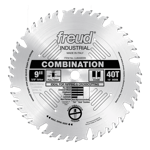 Freud LU84M009 9" Diameter X 40T Comb Combination Carbide-Tipped Saw Blade With 5/8" Arbor (.126 Ker