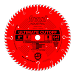 Freud LU85R008 8" Diameter X 64T ATB Ultimate Cut-Off Carbide-Tipped Saw Blade With 5/8" Arbor (.116