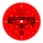 Freud LU85R010 10" Diameter X 80T ATB Ultimate Cut-Off Carbide-Tipped Saw Blade With 5/8" Arbor (.11