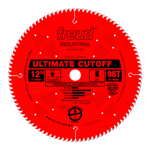 Freud LU85R012 12" Diameter X 96T ATB Ultimate Cut-Off Carbide-Tipped Saw Blade With 1" Arbor (.116 