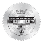 Freud LU91M012 12" Diameter X 72T ATB Thin Kerf Sliding Compound Miter Carbide-Tipped Saw Blade With