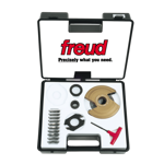 Freud RP2000 Performance Shaper Cutter System Basic Raised Panel Set (1-1/4" Bore) (Cutter-Head And 