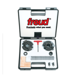 Freud RS2000 Performance System Rail & Stile Shaper Cutter Set + 9 Sets Knives 