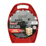 Freud SD208 8" Diameter X 12T Pro Dado Carbide-Tipped Saw Blade Set With 5/8" Arbor