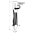 Freud TH90057R 9mm X 57.5mm RH V Point Boring Bit With 10mm Shank