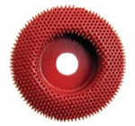 [KING ARTHUR 10009]  Merlin2 2" (50mm) Flat Profile Carbide Abrasive Disc - Coarse Red                                        