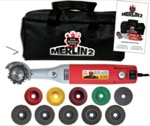 [KING ARTHUR 10025]  Merlin2  Premium Universal Woodcarving Set Variable Speed With 11 x 2" (50mm) Accessories