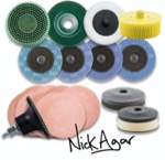 [KING ARTHUR 10104]  Merlin2 Nick Agar Basic Signature Series With 22-50mm (2") Accessories (includes 1-carbide 3 edge Fine Green Disc) 