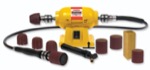 [KING ARTHUR 11340]  Basic Sanding System (Round Sander, Drum Sander, Motor & Flex Shaft) 