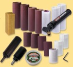 [KING ARTHUR 11390]  Detail Sanding & Polishing Kit (Small & Long Sanders) with Sanding & Polishing Sleeves, Pump, Wax, Cleaning Stick