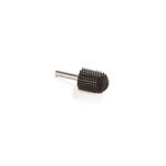 [KUTZALL BNX-34C]  3/4" X 1-1/8"  BALL NOSE BURR, 1/4" SHAFT (EXTREME, VERY COARSE)