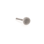 [KUTZALL S-1]  1" SPHERE BURR, 1/4" SHAFT (ORIGINAL, COARSE)
