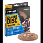 [KUTZALL SD412O550]  4-1/2" SHAPING DISC, 7/8" BORE (ORIGINAL, VERY COARSE)