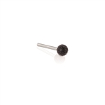 [KUTZALL SX-38-EC]  3/8" SPHERE BURR, 1/8" SHAFT (EXTREME, VERY COARSE)