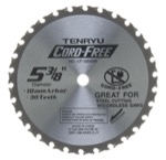Tenryu CF-13530M 5-3/8" Carbide Tipped Saw Blade ( 30 Tooth MTCG Grind - 10mm Arbor - 0.059 Kerf)