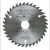 [TENRYU PT-11036]  4-3/8" Carbide Tipped Saw Blade ( 36 Tooth ATAF Grind - 20mm Arbor - 0.063 Kerf)