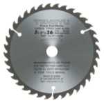 Tenryu PT-14036 5-1/2" Carbide Tipped Saw Blade ( 36 Tooth ATAF Grind - 5/8",1/2" Arbor - 0.063 Kerf