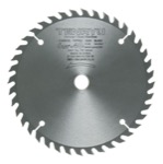 Tenryu PT-16540 6-1/2" Carbide Tipped Saw Blade ( 40 Tooth ATB Grind - 5/8" Ko Arbor - 0.079 Kerf)