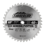 Timberline 250-400 TIMBERLINE BLADE 10"X40T A.T.B