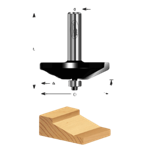 Timberline 420-30 TIMBERLINE RAISED PANEL BIT