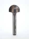 Whiteside 1406 3/4" Diameter X 7/16" Double Flute Round Nose Router Bit (1/4" Shank)